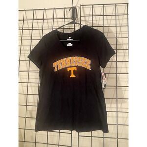 T-Shirts Women's  Tennessee Volunteers Size Medium V‎ Cut Black And Orange